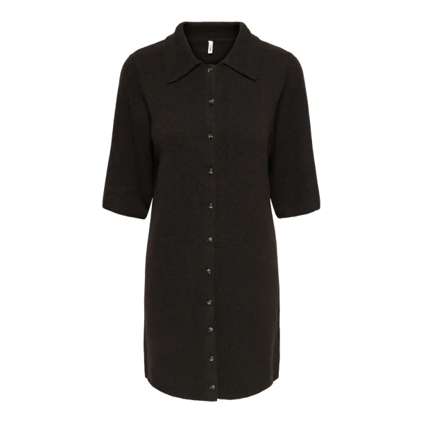 ONLY ONLALIVIA KNIT DRESS COFFEE
