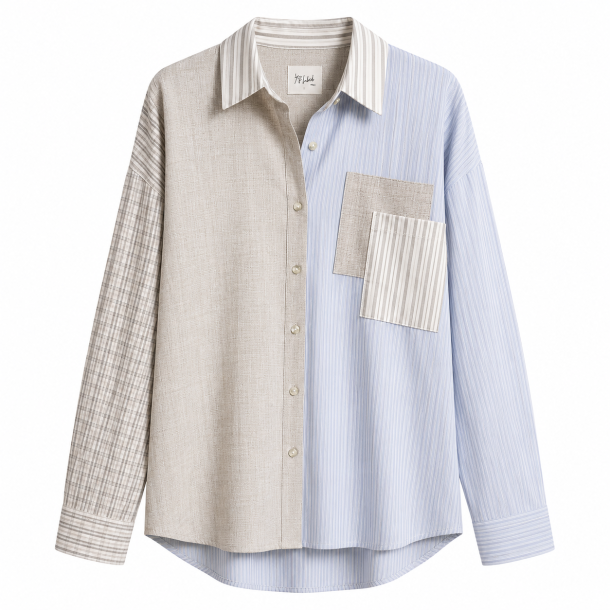 ISAKO SANNE SHIRT BLUE 