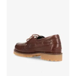 SHOEDESIGN COPENHAGEN NAUTICA EBONY BRANDY ON BROWN