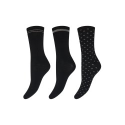 DECOY ANKLE SOCK 3-PACK BLACK