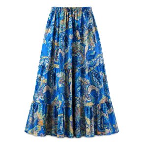 SOMMERSTEDT ANNICA SKIRT BLUE