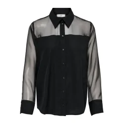 JACQUELINE de YONG JDYNANA LOOSE SHIRT BLACK