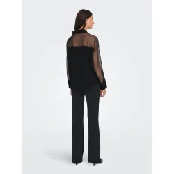 JACQUELINE de YONG JDYNANA LOOSE SHIRT BLACK