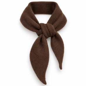 ISAKO MILLA SCARF BROWN 