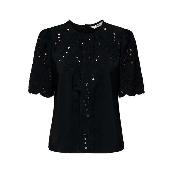 ONLY ONLNYNNE TOP BLACK