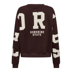 ONLY ONLSWEAT BACK/SLEEVE PRINT WINE