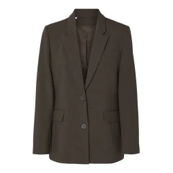 SELECTED FEMME SLFRITA CLASSIC BLAZER D.BROWN