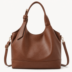 ISAKO ROMA BAG COGNAC