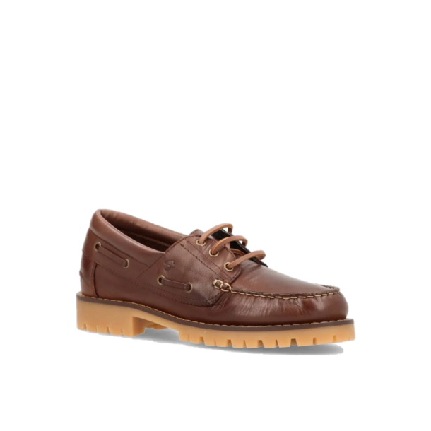 SHOEDESIGN COPENHAGEN NAUTICA EBONY BRANDY ON BROWN