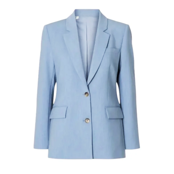 SELECTED FEMME SLWRITA CLASSIC BLAZER D.BLUE