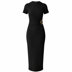 ISAKO DINA DRESS BLACK