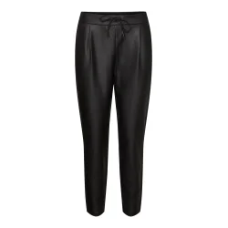 VERO MODA VMEVA COATED PANT BLACK