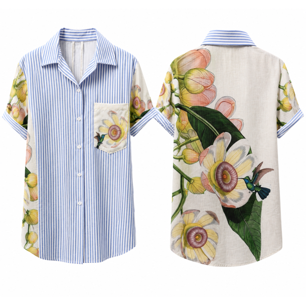ISAKO SALENTO SHIRT GREEN LEAF