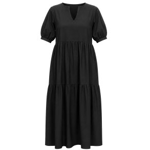 SOMMERSTEDT MARINA LONG DRESS BLACK 