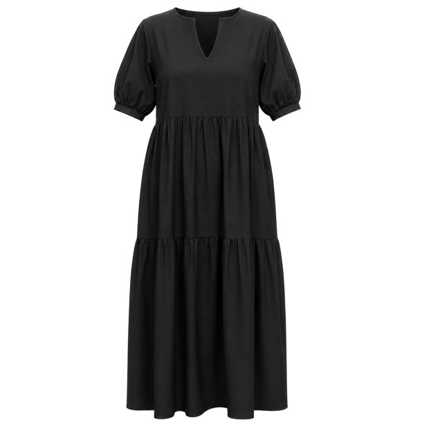 SOMMERSTEDT MARINA LONG DRESS BLACK 
