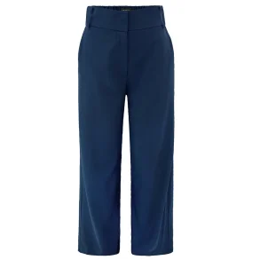 LIBERT ESSENTIEL FREDE WIDE PANTS NAVY