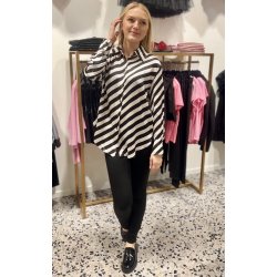 SOMMERSTEDT MESSINA SHIRT BLACK/CREME