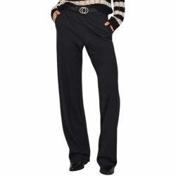 ONLY ONLPOPTRASH STRAIGHT PANT BLACK