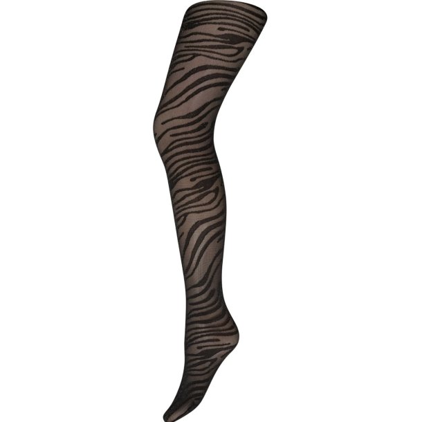 HYPE THE DETAIL TIGHTS ZEBRA GLIT BLACK 