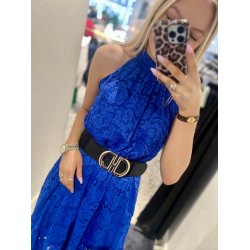 SOMMERSTEDT HOLLY DRESS BLUE