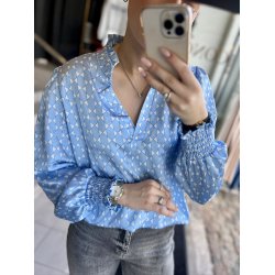 SOMMERSTEDT BELLA BLOUSE BLUE