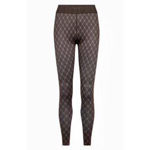 HYPE THE DETAIL LOGO PRINTED LEGGING BROWN