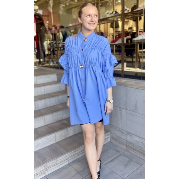 CONCEPT CHERRY TUNIC/DRESS OCEAN BLUE