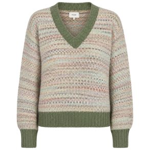 N�MPH NUSAMIA PULLOVER FOREST NIGHT ARMY