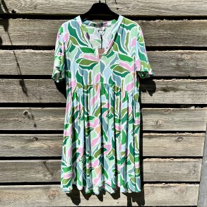 JACQUELINE de YONG JDYSTARR DRESS WHITE/GREEN