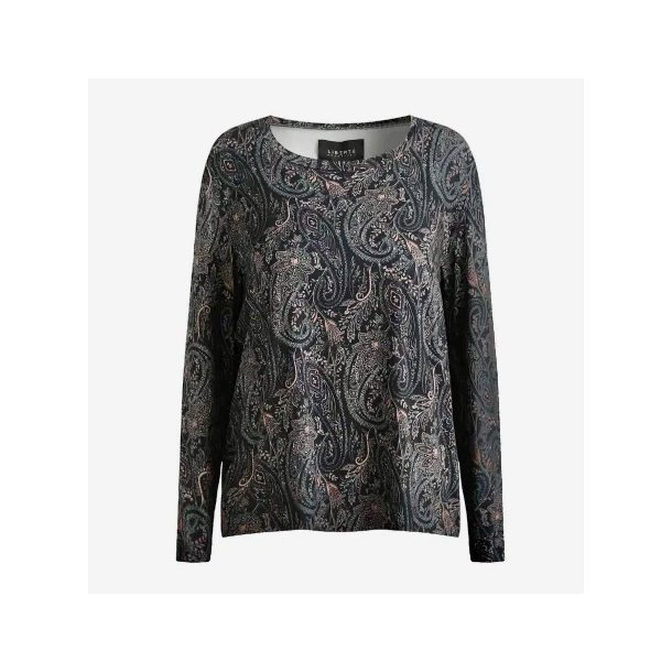 LIBERT� ESSENTIEL ALMA LS U T-SHIRT NIGHT SKY PAISLEY