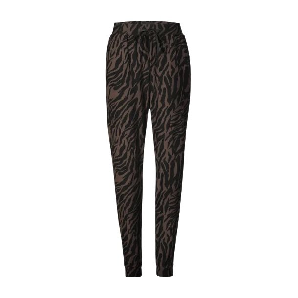 LIBERT� ESSENTIEL ALMA PANT DARK BROWN ZEBRA