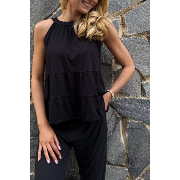 LIBERT� ESSENTIEL ALMA ANNI TOP BLACK 