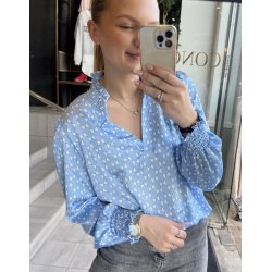 SOMMERSTEDT BELLA BLOUSE BLUE
