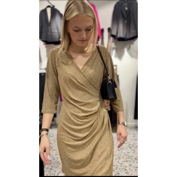 NEW YEAR SHIMMER DRESS GOLD 