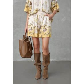 LOVE AND DIVINE LOVE970-13 SHORTS YELLOW/BROWN 