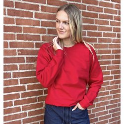 GILDAN SWEATSHIRT RED