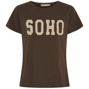 MARTA MDCHERDIS TEE BROWM/BEIGE 