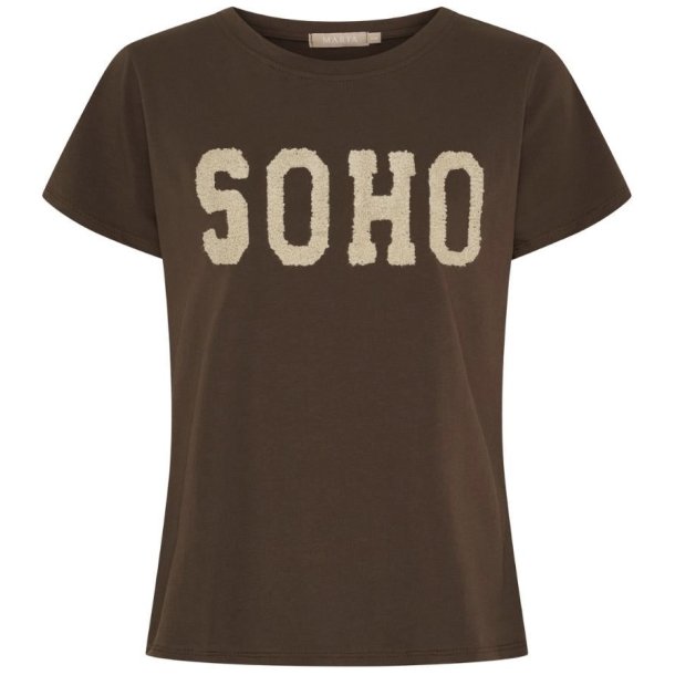 MARTA MDCHERDIS TEE BROWM/BEIGE 