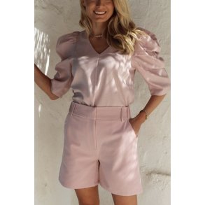 LIBERT� ESSENTIEL WINNIE VNECK BLOUSE DUSTY ROSE