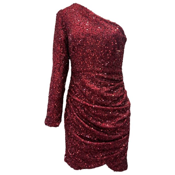 NEW YEAR SHANNIE DRESS BORDEAUX