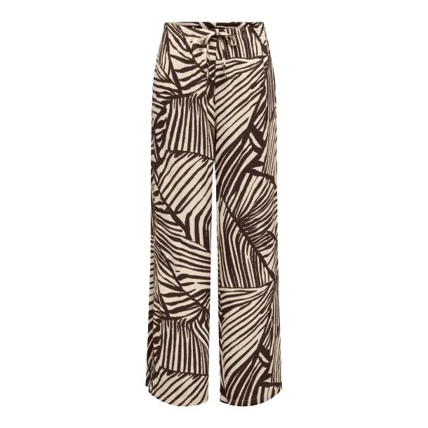 JACQUELINE de YONG JDYDEBBIE LOOSE PANT CHOCO