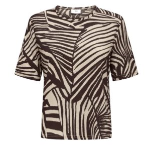 JACQUELINE de YONG JDYDEBBIE TOP CHOCOLATE