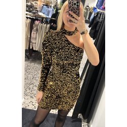 NEW YEAR L.A. SEQUIN DRESS GOLD