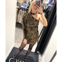 NEW YEAR L.A. SEQUIN DRESS GOLD