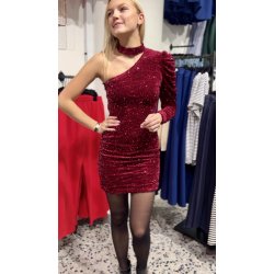 NEW YEAR L.A. SEQUIN DRESS RED
