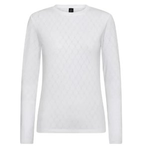 HYPE THE DETAIL TEE L/S H-LOGO WHITE