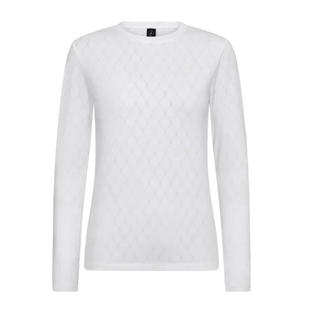 HYPE THE DETAIL TEE L/S H-LOGO WHITE