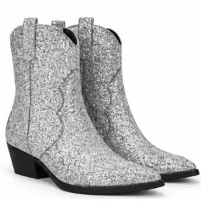 NOVA GLAM BOOTS SILVER