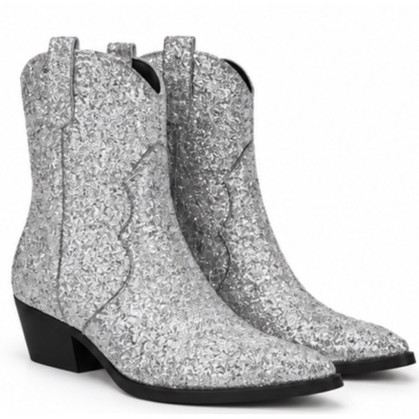 NOVA GLAM BOOTS SILVER
