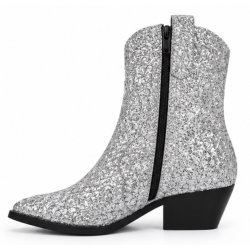 NOVA GLAM BOOTS SILVER